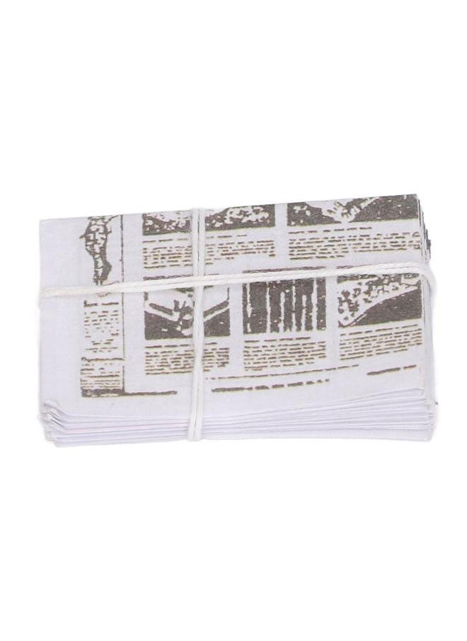 10PCS 1/12 1/6 Miniature Newspaper Lifelike Vivid Crafted Mini Handmade Doll House Study Accessory