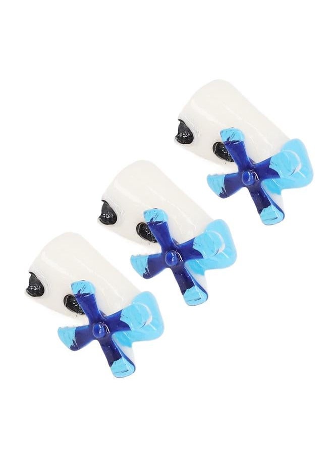 50pcs Dollhouse Windmill DIY Resin Cute Micro Landscape Miniature Home Desktop Ornament