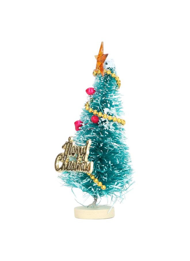 10 Pcs Dollhouse Christmas Tree Cute Beautiful Mini Model for 1/12 Miniature Doll House