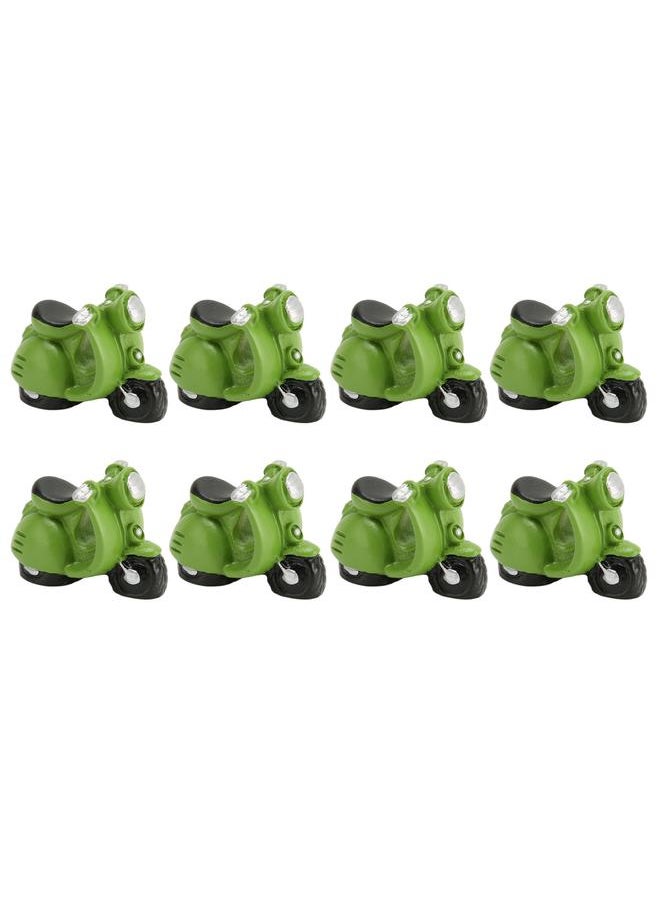 20Pcs Dollhouse Motorcycle Mini Resin Realistic Miniature for 1/12 1/6