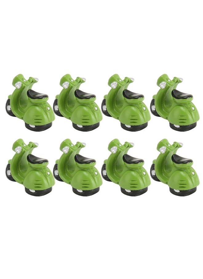 20Pcs Dollhouse Motorcycle Mini Resin Realistic Miniature for 1/12 1/6