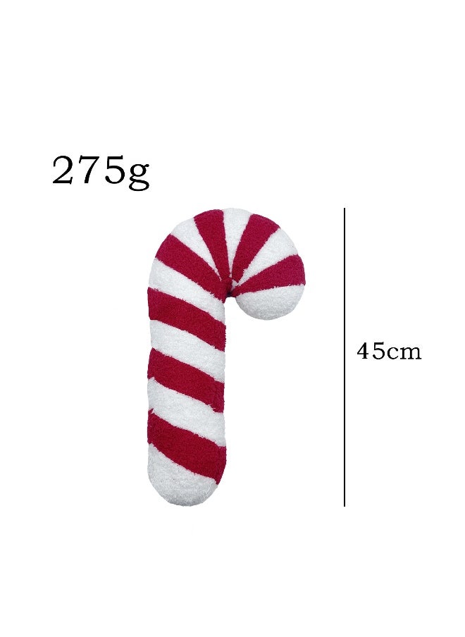 Cross-Border Candy Cane Plush Christmas Stick Toy
