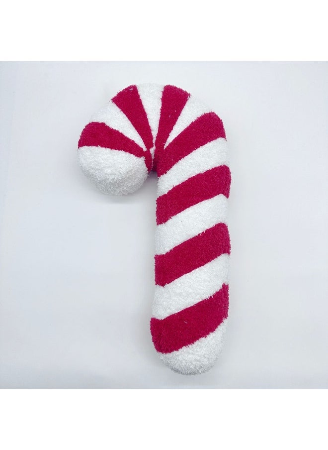 Cross-Border Candy Cane Plush Christmas Stick Toy