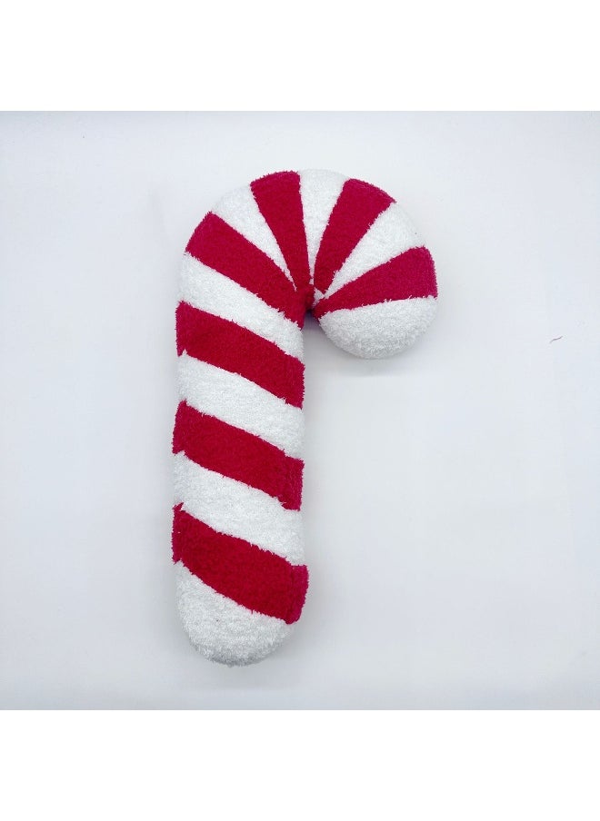 Cross-Border Candy Cane Plush Christmas Stick Toy