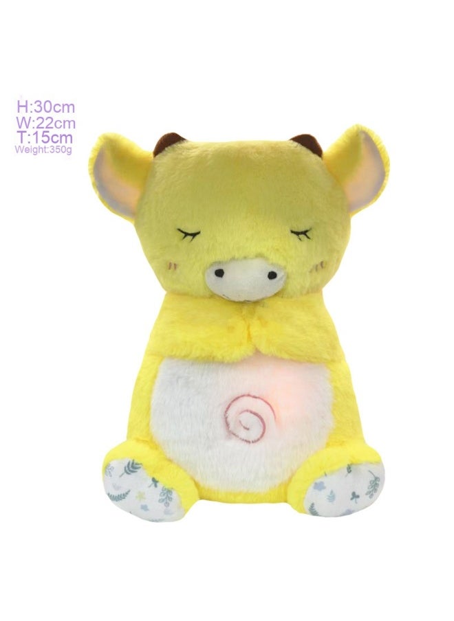 New Breathing Bear Baby Otter Plush Toy