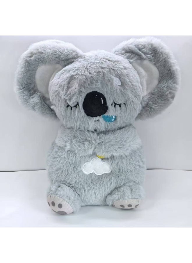 New Breathing Bear and Otter Plush Toy