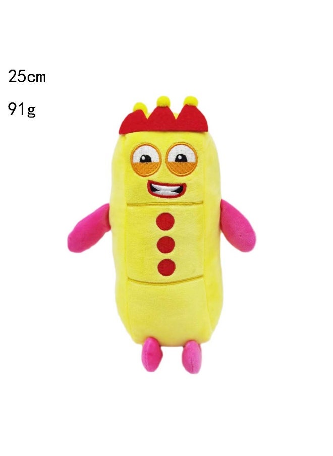 Numberblocks Kids Plush Toy Building Blocks