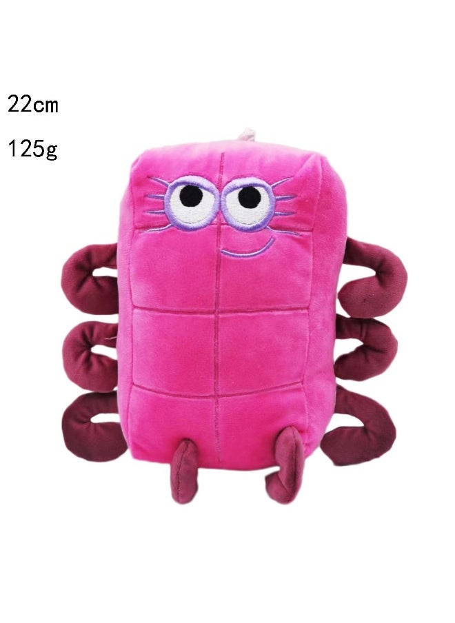 Numberblocks Plush Toy Set - Children’s Building Blocks and Stuffed Figures