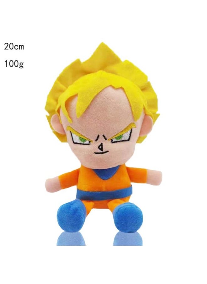 Saiyan Figure - Dragon Ball Plush Toy Majin Buu Doll