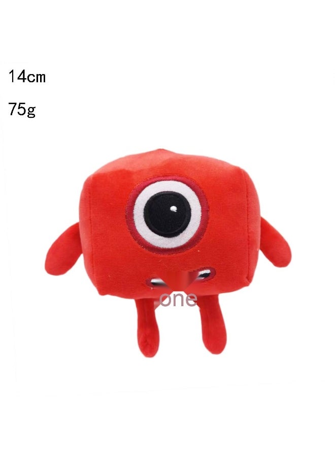 Numberblocks Plush Toy - Children's Number Blocks Soft Building Blocks