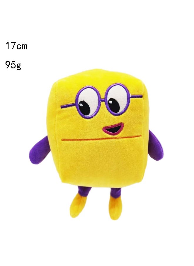 Numberblocks Kids Plush Toy Block Set