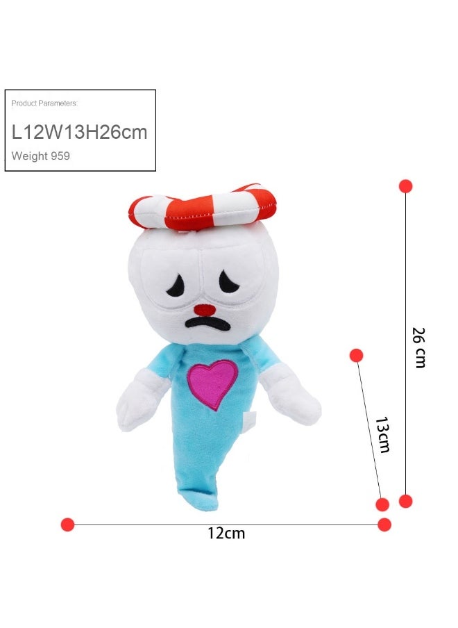 New The Cuphead Show Plush Toy - Cuphead Adventure Action Figure for Kids