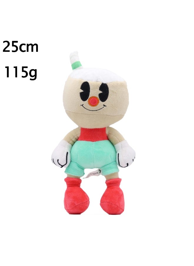 New Cuphead Show Plush Toy - Cuphead Adventure Stuffed Doll for Kids