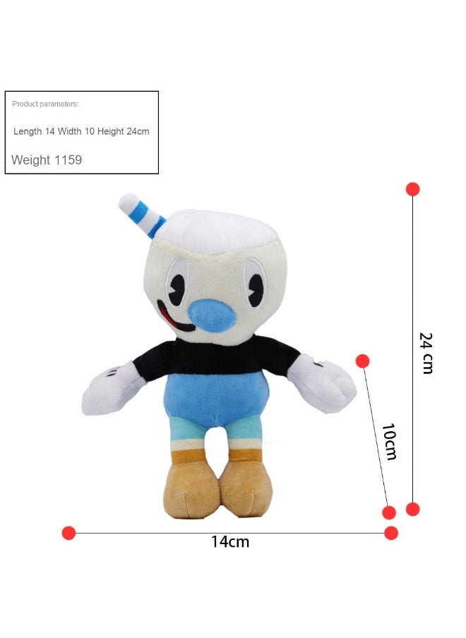 New Cuphead Show Plush Toy - Cuphead Adventure Kids Doll