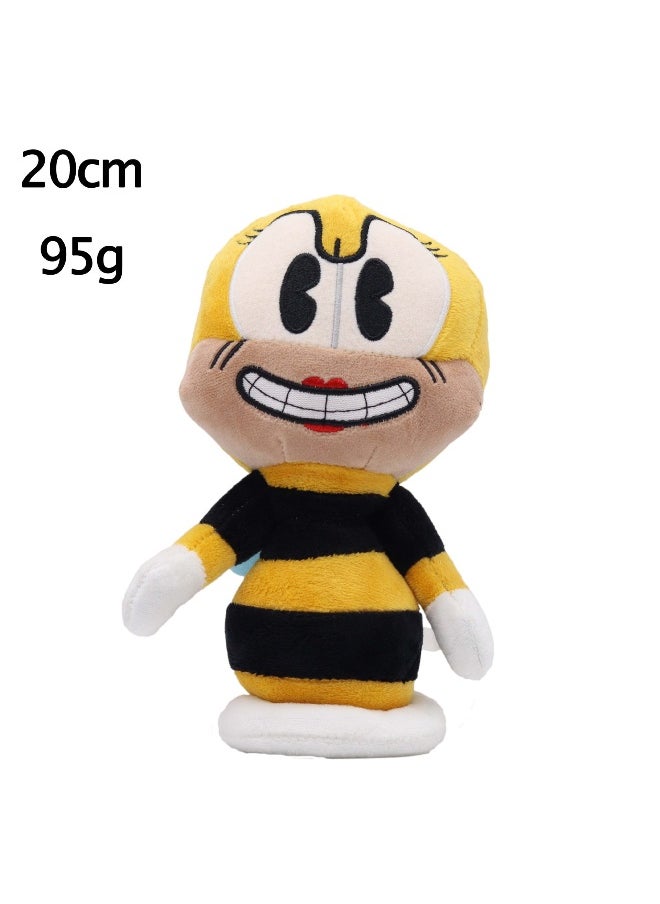 New Cuphead Show Plush Toy - Cuphead Adventure Stuffed Figure for Kids