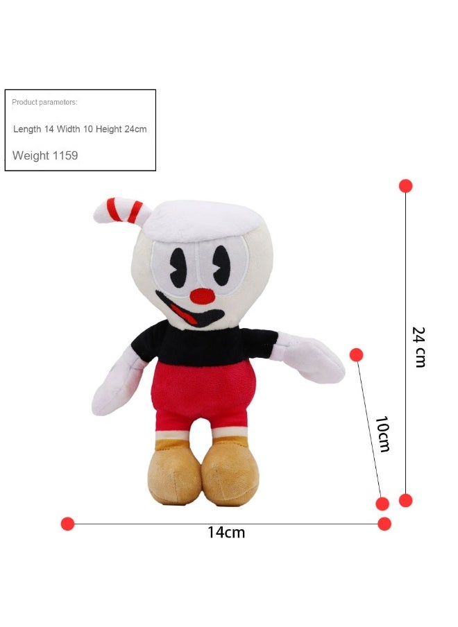 New Cuphead Show Plush Toy - Cuphead Adventure Plush Figure for Kids