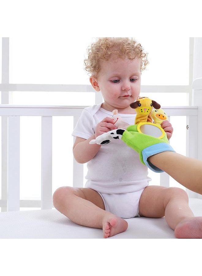 Glove Cartoon Animal Finger Plush Toys Children Baby Doll Kids Educational Hand Puppets Toy
