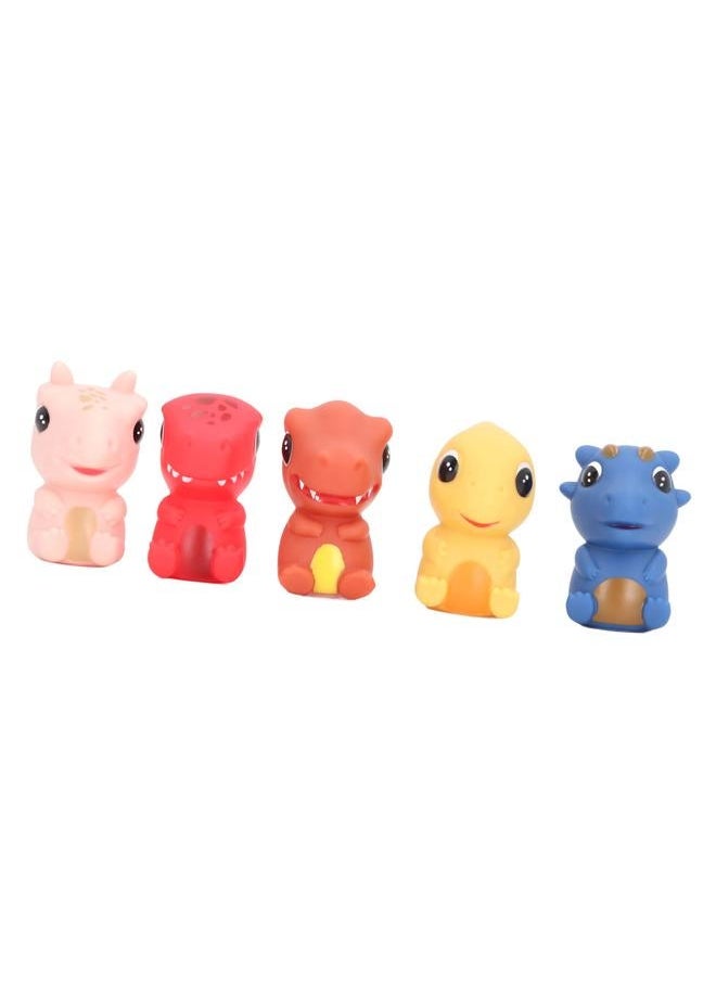 Baby Finger Puppet Toy Soft Glue Animal Puppets Cute Storytime Role Playing Educational Toys 1241 Dinosaur