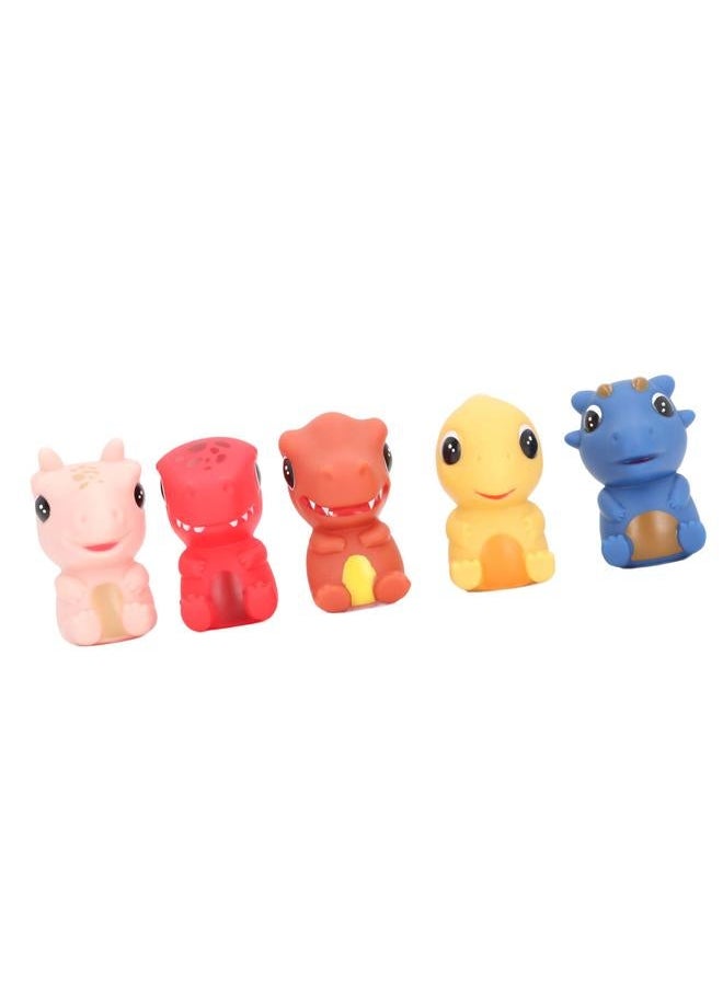 Baby Finger Puppet Toy Soft Glue Animal Puppets Cute Storytime Role Playing Educational Toys 1241 Dinosaur