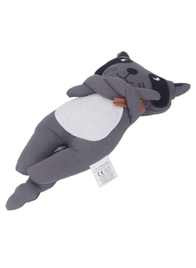 Animal Doll Stuffed Raccoon Toy Soft Plush Figure Home Decoration for Family Friends