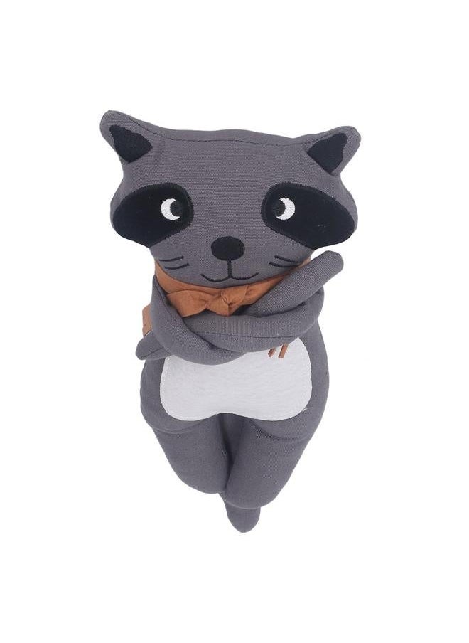 Animal Doll Stuffed Raccoon Toy Soft Plush Figure Home Decoration for Family Friends
