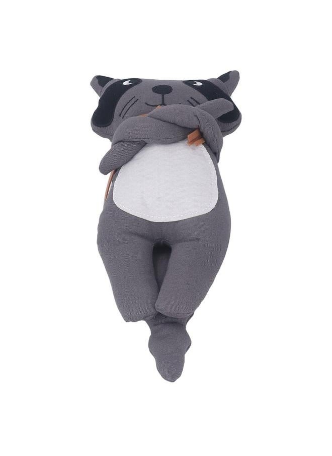 Animal Doll Stuffed Raccoon Toy Soft Plush Figure Home Decoration for Family Friends