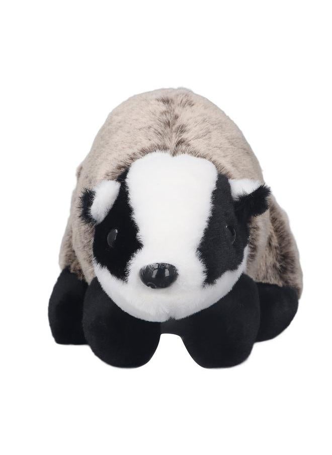 Stuffed Skunk Toy Plush Realistic Doll Soft Animal Gift Decoration for Kids Friends