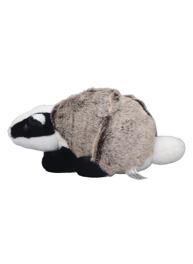Stuffed Skunk Toy Plush Realistic Doll Soft Animal Gift Decoration for Kids Friends
