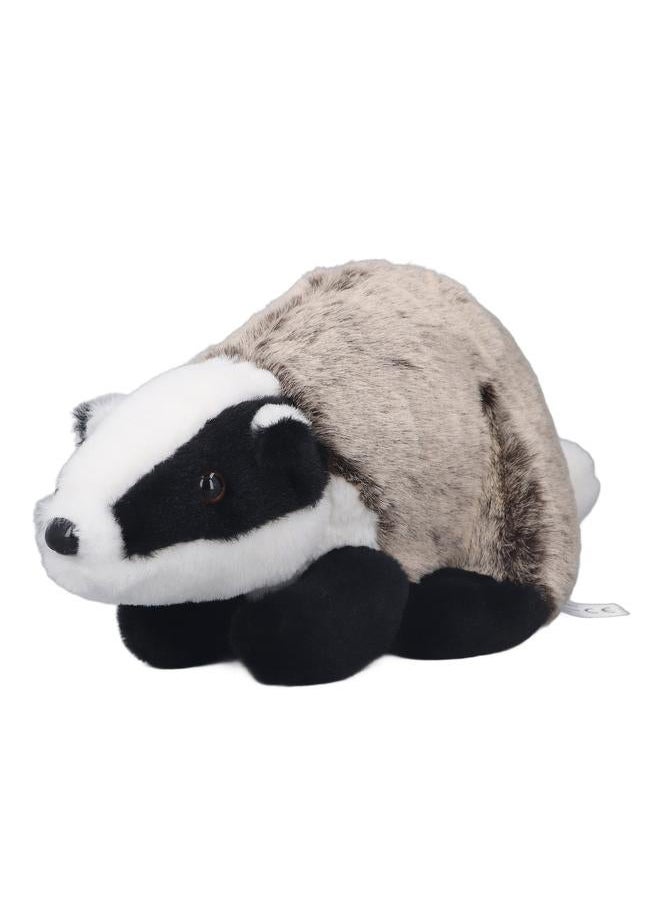 Stuffed Skunk Toy Plush Realistic Doll Soft Animal Gift Decoration for Kids Friends