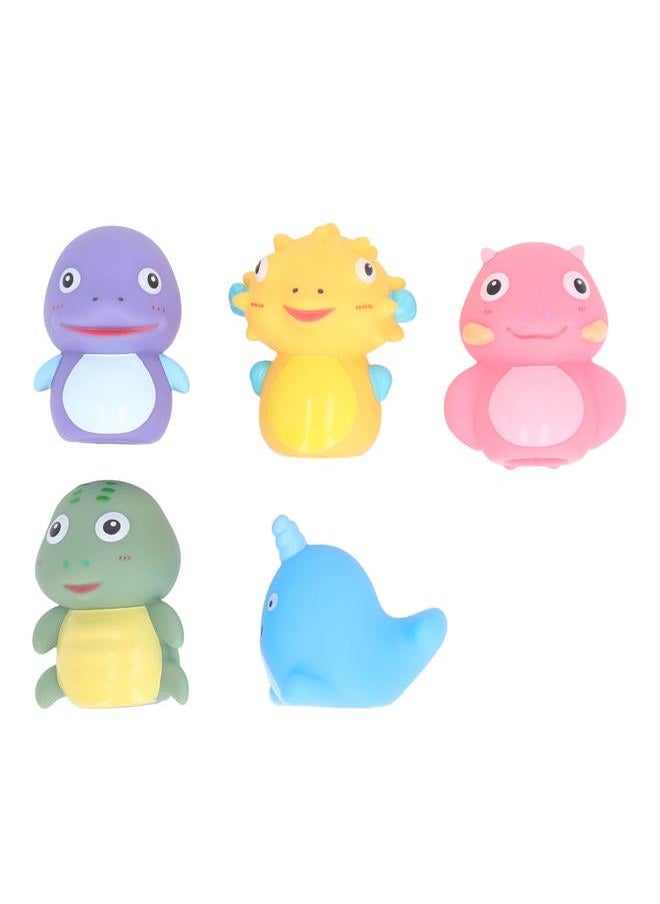 Baby Finger Puppet Toy Soft Glue Animal Puppets Cute Storytime Role Playing Educational Toys 1244