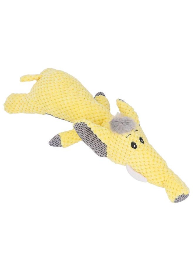 Plush Dog Chew Toys Animal Shaped Pet Teething Cute Animal Stuffed Puppy Interactive Teether Toy for Small Dogs Type A