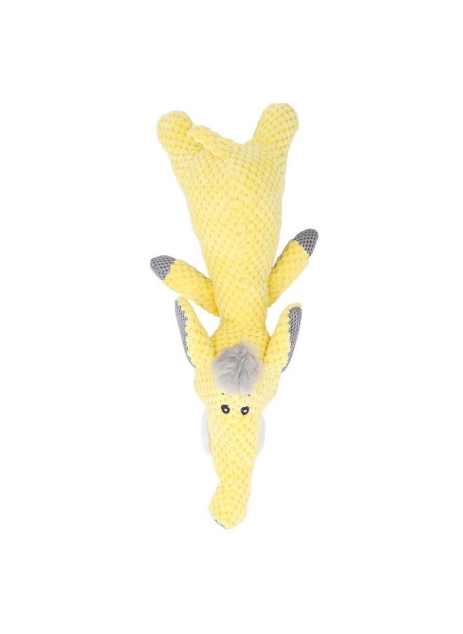 Plush Dog Chew Toys Animal Shaped Pet Teething Cute Animal Stuffed Puppy Interactive Teether Toy for Small Dogs Type A