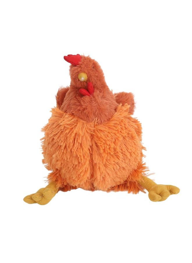Small Chicken Plush Toy Realistic Soft Cute Stuffed Animals Toy for Bedroom Children Playroom