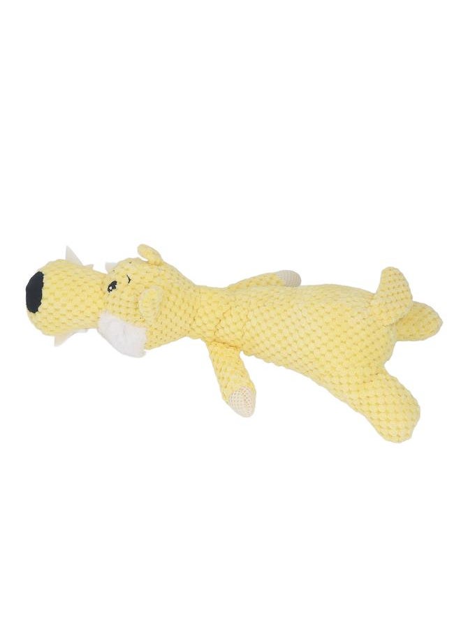 Plush Dog Chew Toys Animal Shaped Pet Teething Cute Animal Stuffed Puppy Interactive Teether Toy for Small Dogs Type C