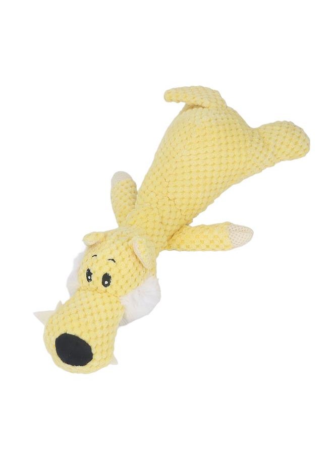 Plush Dog Chew Toys Animal Shaped Pet Teething Cute Animal Stuffed Puppy Interactive Teether Toy for Small Dogs Type C