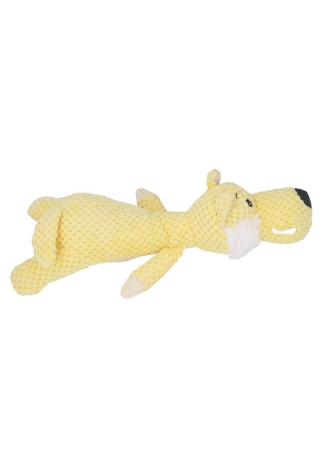 Plush Dog Chew Toys Animal Shaped Pet Teething Cute Animal Stuffed Puppy Interactive Teether Toy for Small Dogs Type C
