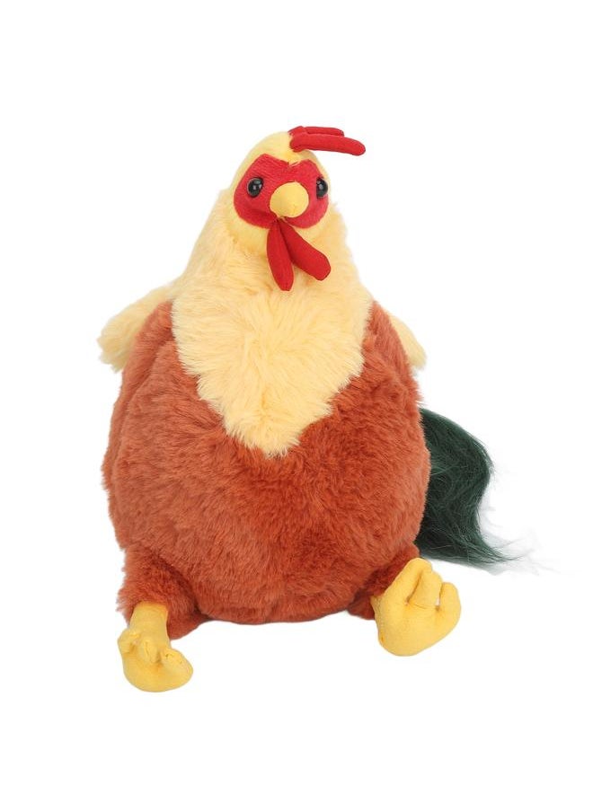 Stuffed Chicken Toy Lifelike Cute Decorative Plush Animal Toy for Easter Party Bedroom