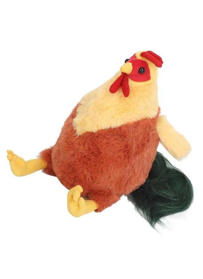 Stuffed Chicken Toy Lifelike Cute Decorative Plush Animal Toy for Easter Party Bedroom