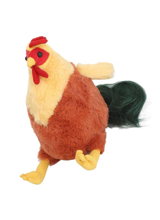 Stuffed Chicken Toy Lifelike Cute Decorative Plush Animal Toy for Easter Party Bedroom
