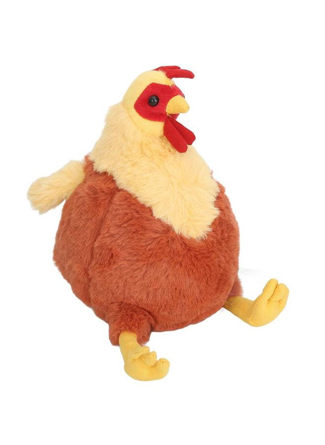 Stuffed Chicken Toy Lifelike Cute Decorative Plush Animal Toy for Easter Party Bedroom