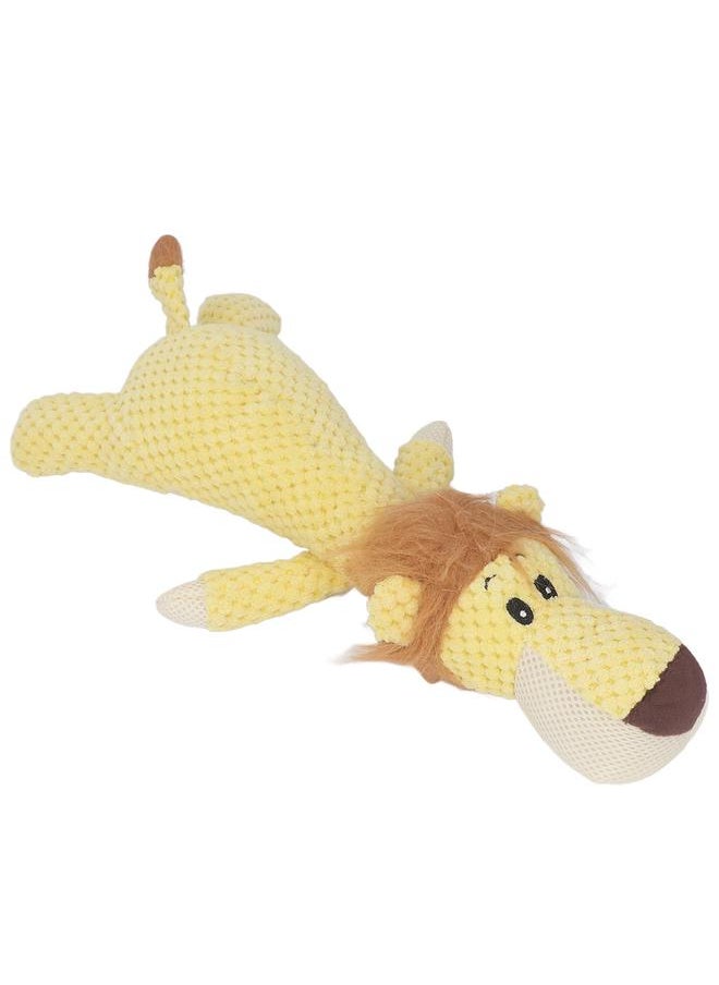Plush Dog Chew Toys Animal Shaped Pet Teething Cute Animal Stuffed Puppy Interactive Teether Toy for Small Dogs Type B