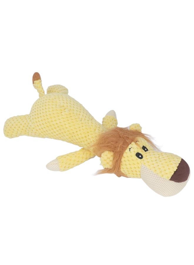 Plush Dog Chew Toys Animal Shaped Pet Teething Cute Animal Stuffed Puppy Interactive Teether Toy for Small Dogs Type B