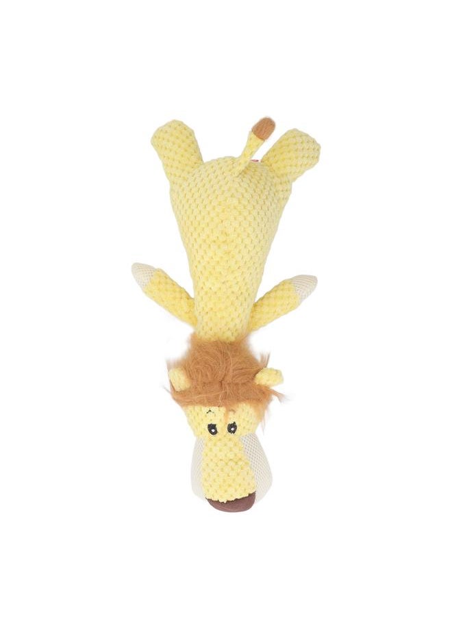 Plush Dog Chew Toys Animal Shaped Pet Teething Cute Animal Stuffed Puppy Interactive Teether Toy for Small Dogs Type B
