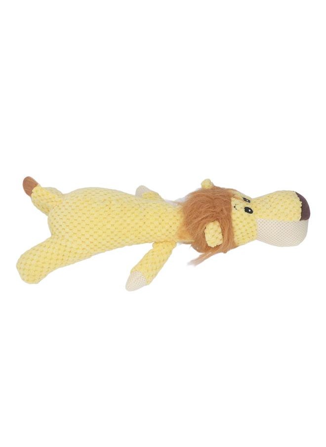 Plush Dog Chew Toys Animal Shaped Pet Teething Cute Animal Stuffed Puppy Interactive Teether Toy for Small Dogs Type B
