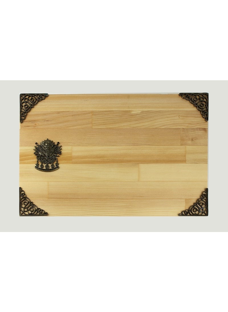 Ottoman State Coat of Arms Frame on Wood 2