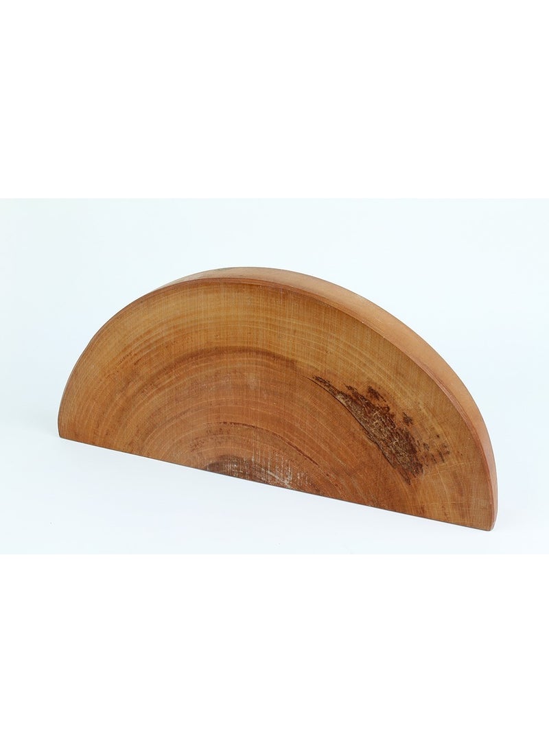 Walnut Accessory with Clock
