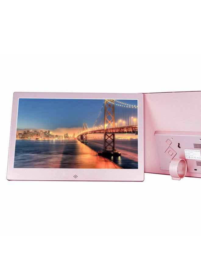 12-inch Metal Digital Photo Frame U-disk Playback Pictures Videos Calendar Music Digital Photo Album Product-Color:12inch Starry Sky Silver