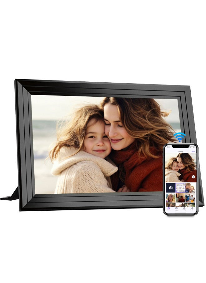 Uhale System 10 Inch Smart WiFi Touch Cloud Photo Frame Digital Photo Frame Electronic Direct Sales-Color:White 1+16g Uhale Software