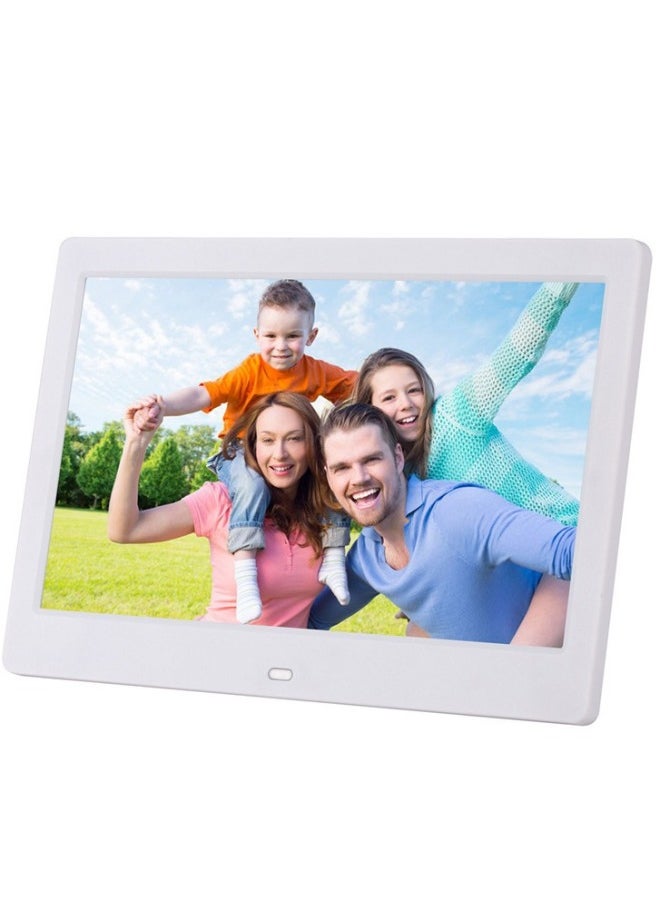 WiFi Intelligent Perpetual Calendar Electronic Clock Weather Forecast Hour Alarm Clock Medicine Reminder Wall Setting Table-Color:★133 White