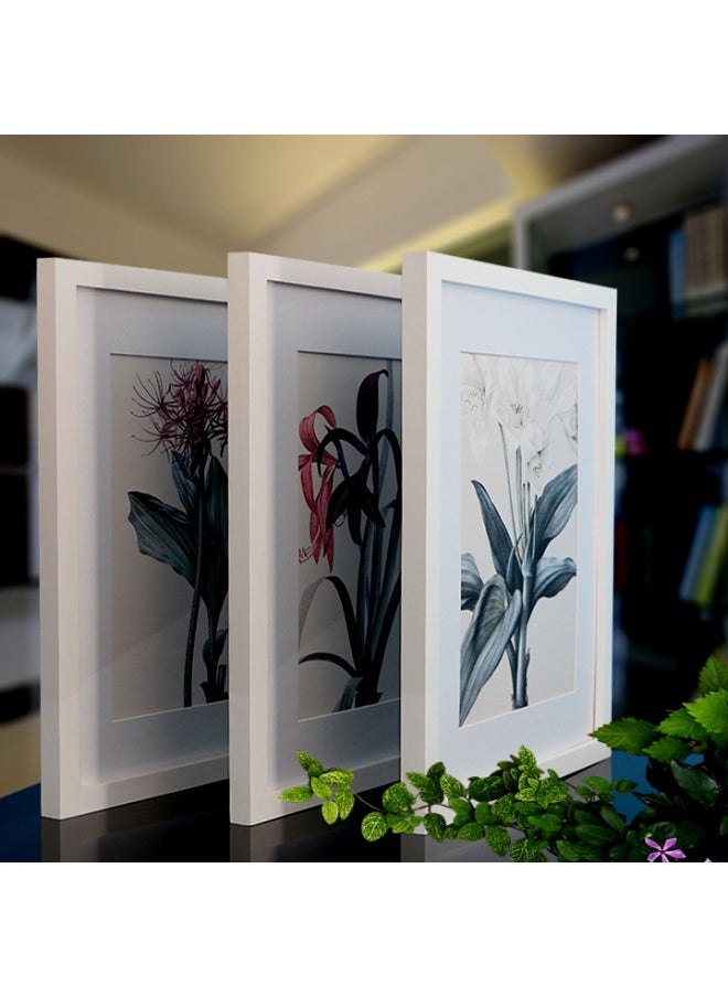 Solid Wood Simple 32 Inch 28 Inch 16 Inch 18 Inch 4k8 24 Inch A4 Wooden A3 Photo Frame Wall Poster Frame-Color:4k/4 Open Inner Diameter (38*53) Cm - Wood Color